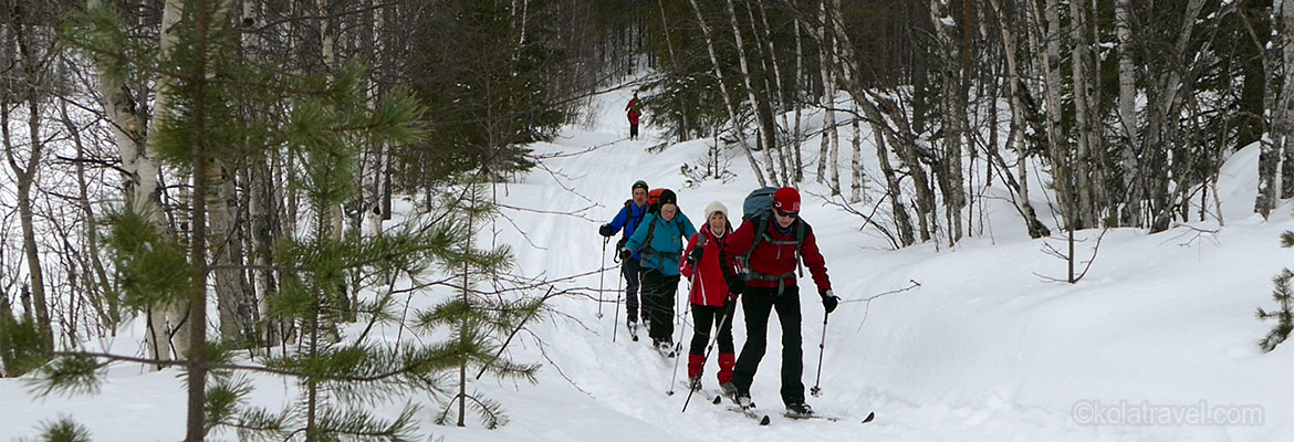 Summer Winter holidays Kola Peninsula Russian Lapland Murmansk