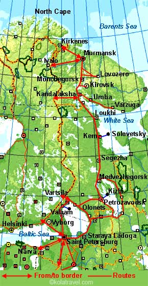Travel suggestions for Автокемперские туры по Северо - Западной России, St Petersburg, Karelia, Kola Peninsula, Murmansk region and Russian Lapland. Route and site suggestions. Kola Travel