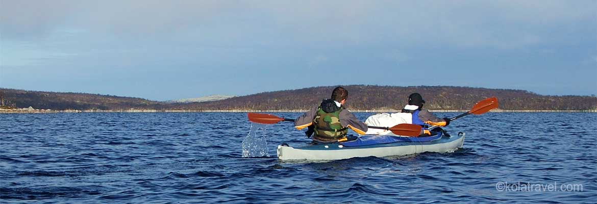 kolatravel water tours kayaking rafting holidays paddling kayak rent rental rivers lakes kola peninsula russian lapland northwest russia murmansk region