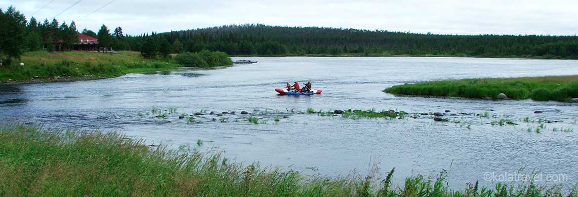 kolatravel water tours kayaking rafting holidays paddling kayak rent rental rivers lakes kola peninsula russian lapland northwest russia murmansk region