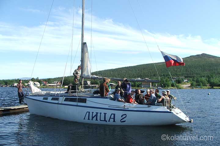 кольский полуостров мончегорск озеро имандра яхты прогулка русская лапландия