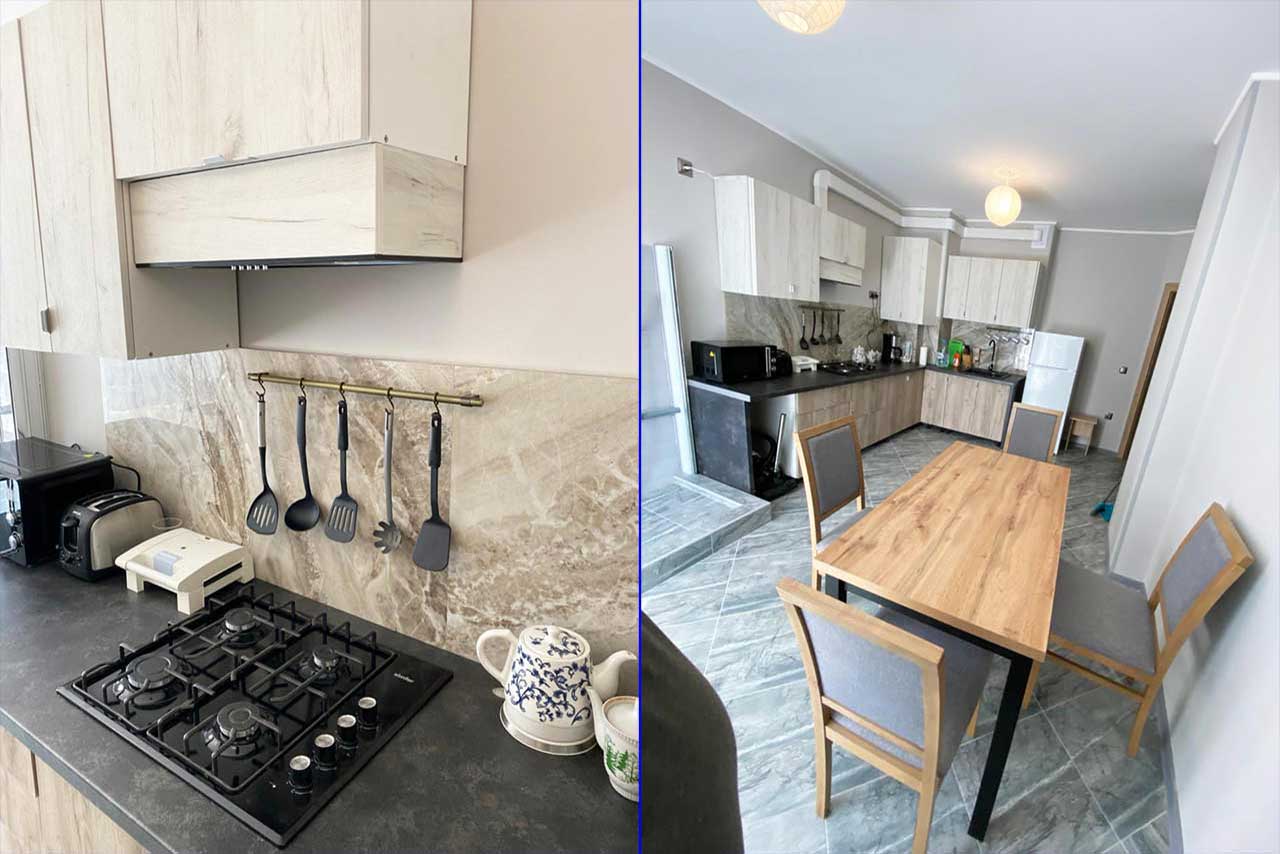Just rent your second home on the coast of the Baltic Sea in Svetlogorsk town, Kaliningrad region. It takes 5 minutes to walk along an alley through a shady park to a tranquil sandy beach. You can reach the Svetlogorsk Promenade walking along the shore.